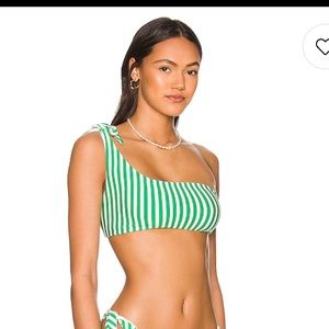 REVOLVE SUPERDOWN one shoulder bikini top